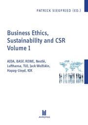 Cover von Business Ethics, Sustainability and CSR Volume 1