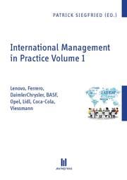 Cover von International Management in Practice Volume 1