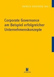 Cover von Corporate Governance am Beispiel erfolgreicher Unternehmenskonzepte