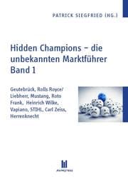 Cover von Hidden Champions - die unbekannten Marktführer - Band 1
