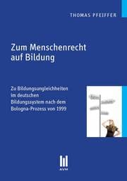 Cover von Zum Menschenrecht auf Bildung
