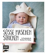 Cover von Süße Maschen stricken - 15 Pucksäcke und Decken für Babys