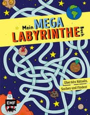 Cover von Mein Mega-Labyrinthe-Buch