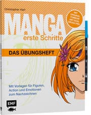 Cover von Manga Erste Schritte - Das Übungsheft mit original Tombow ABT PRO Dual Brush Pen