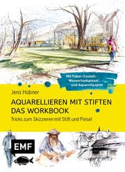 Cover von Aquarellieren mit Stiften - Das Workbook