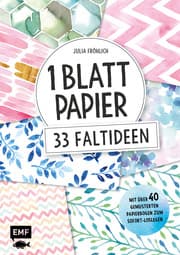 Cover von 1 Blatt Papier - 33 Faltideen