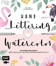 Cover von Handlettering und Watercolor