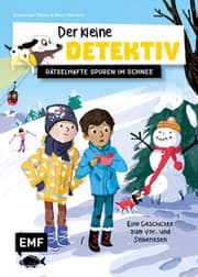 Cover von Der kleine Detektiv - Rätselhafte Spuren im Schnee