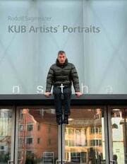 Cover von Rudolf Sagmeister. KUB Artists' Portraits