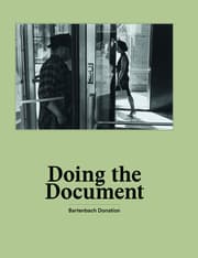 Cover von Doing the Document. Bartenbach Donation