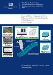 Cover von Neues additives Fertigungsverfahren für faserverstärkte Kunststoffbauteile in Skelettbauweise