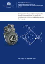 Cover von Beitrag zur Entwicklung nicht-koaxial gekoppelter, offener Umlaufrädergetriebe am Beispiel des Antriebsstranges einer Orbital-Bearbeitungsmaschine
