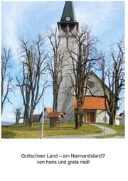 Cover von Gottscheer Land - ein Niemandsland?