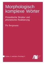 Cover von Morphologisch komplexe Wörter