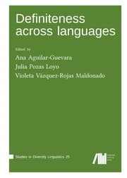 Cover von Definiteness across languages