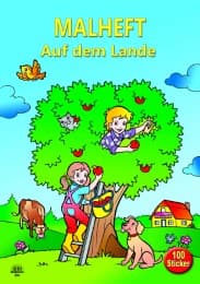 Cover von Malheft 'Auf dem Lande'