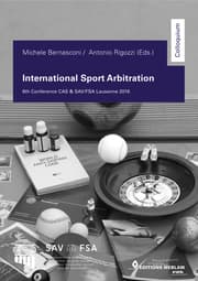 Cover von International Sport Arbitration