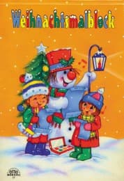 Cover von Weihnachtsmalblock Doppelpack