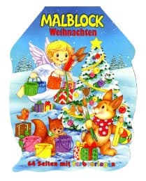 Cover von Weihnachtsmalblock Christkind