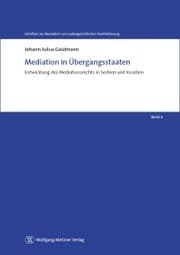 Cover von Mediation in Übergangsstaaten