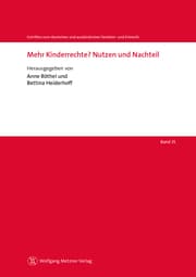 Cover von Mehr Kinderrechte? Nutzen und Nachteil
