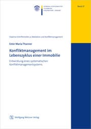 Cover von Konfliktmanagement im Lebenszyklus einer Immobilie