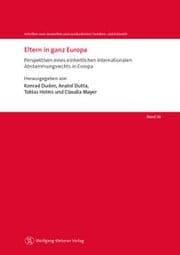 Cover von Eltern in ganz Europa