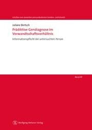 Cover von Prädiktive Gendiagnose im Verwandtschaftsverhältnis