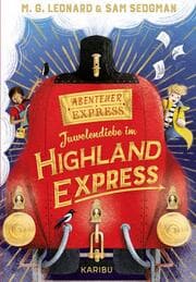 Cover von Abenteuer-Express - Juwelendiebe im Highland Express