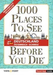 Cover von 1.000 Places to see before you die - DACH. Mehr als ein Reiseführer; mit zusätzlicher Travel App