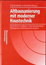 Cover von Altbausanierung mit moderner Haustechnik