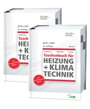 Cover von Taschenbuch für Heizung und Klimatechnik 79. Ausgabe 2019/2020