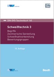 Cover von DIN/DVS-Taschenbuch 145 - Schweißtechnik 3