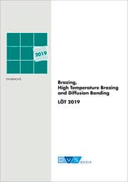 Cover von LÖT 2019 - Brazing, High Temperature Brazing and Diffusion Bonding