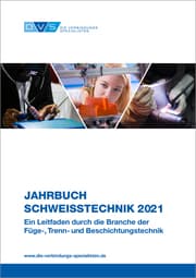 Cover von Jahrbuch Schweißtechnik 2021