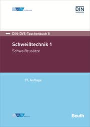 Cover von DIN/DVS-Taschenbuch 8