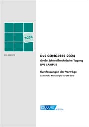 Cover von DVS Congress 2024