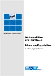 Cover von DVS-Merkblätter und -Richtlinien Fügen von Kunststoffen