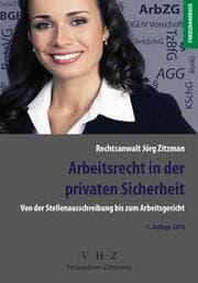 Cover von Arbeitsrecht in der privaten Sicherheit