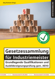 Cover von Gesetzessammlung für Industriemeister