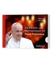 Cover von Durch die Advents- und Weihnachtszeit mit Papst Franziskus