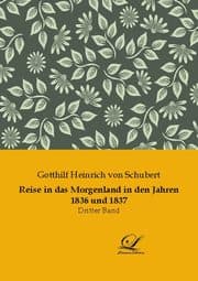 Cover von Reise in das Morgenland in den Jahren 1836 und 1837