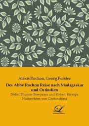 Cover von Des Abbé Rochon Reise nach Madagaskar und Ostindien