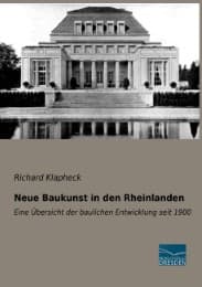 Cover von Neue Baukunst in den Rheinlanden