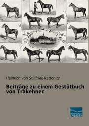 Cover von Beiträge zu einem Gestütbuch von Trakehnen