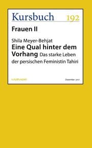 Cover von Eine Qual hinter dem Vorhang
