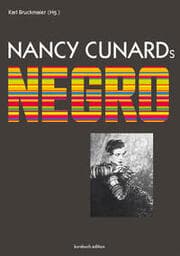 Cover von Nancy Cunards Negro
