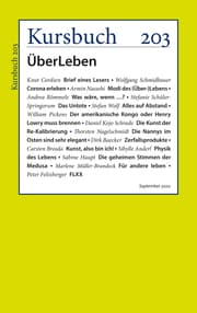 Cover von Kursbuch 203