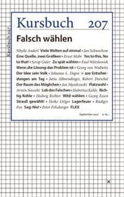 Cover von Kursbuch 207