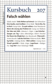 Cover von Kursbuch 207